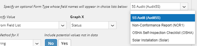 Selecting a Form Type