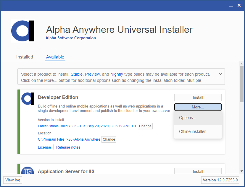 alpha anywhere software download